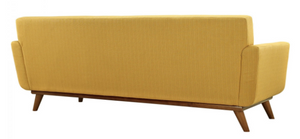 Annabelle Upholstered Sofa - Warm Yellow