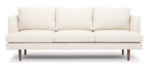 84" Wide Recessed Arm Sofa