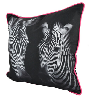 Cushion Zebra  45 by 45 cm