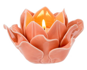 Spring Sprout Tealight Apricot