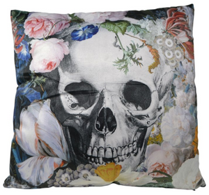 Cushion Skull  45 by 45 cm